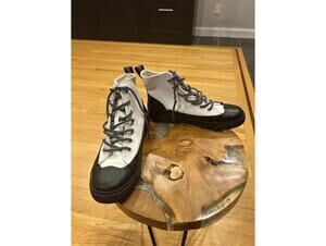 Hunter for Target Canvas Dipped White Ankle Rain Boots M7/W9